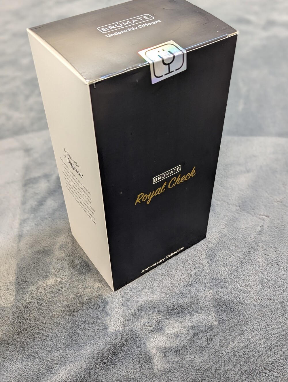 Brumate Era Flip 40oz Royal Check Tumbler Black White Checker Anniversary NEW - Picture 8 of 9